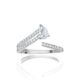 Celestial Grace Pear Diamond Ring