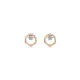 Eterna Flower - 18K Rose Gold Diamond Earrings