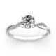 Eterna Twist Diamond Ring
